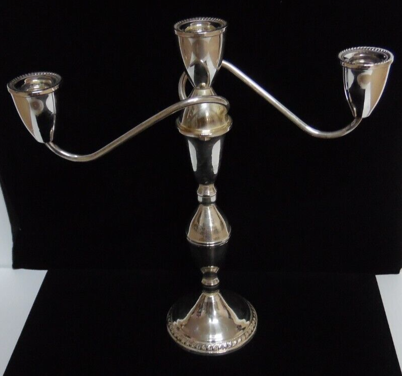 DUCHIN CREATION STERLING CANDELABRUM (2 sold separate)