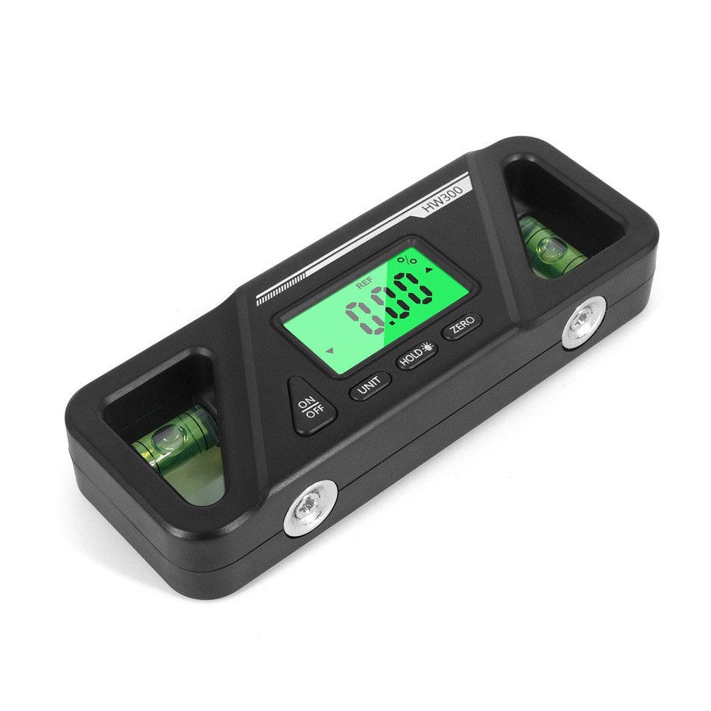 New Portable Magnetic Base Digital Level Angle Measuring Inclinometer Protractor