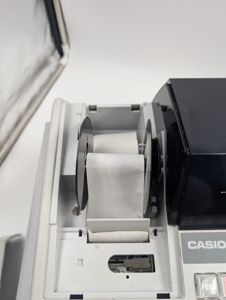 Casio PCR-260 Electronic Cash Register Read Desc