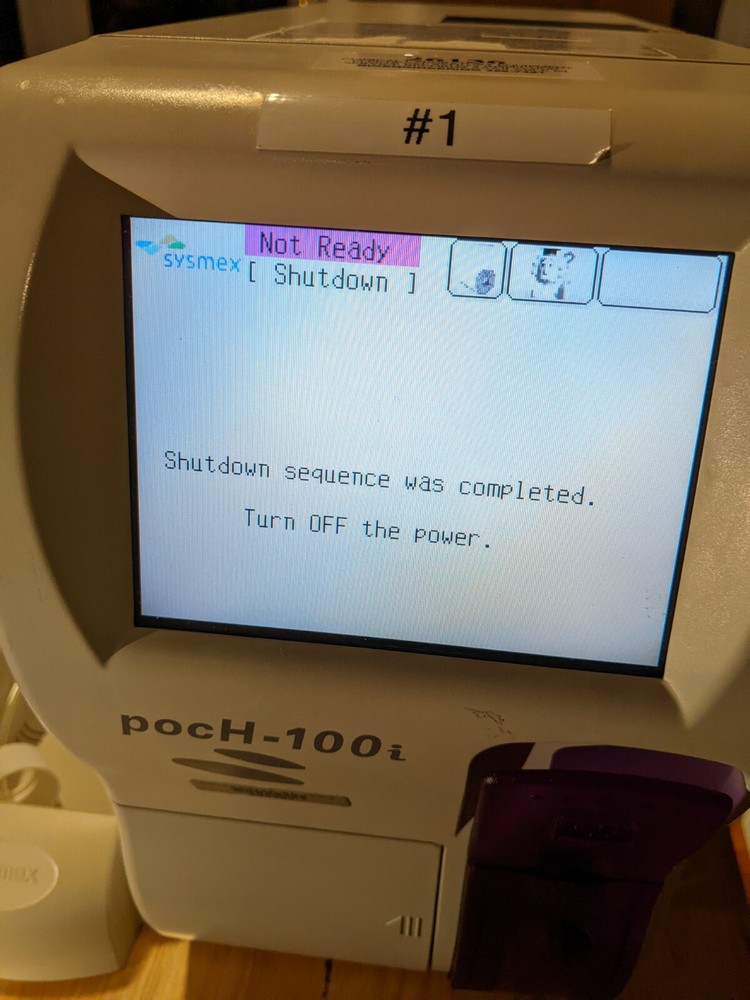 Sysmex Poch 100i Hematology Analyzer