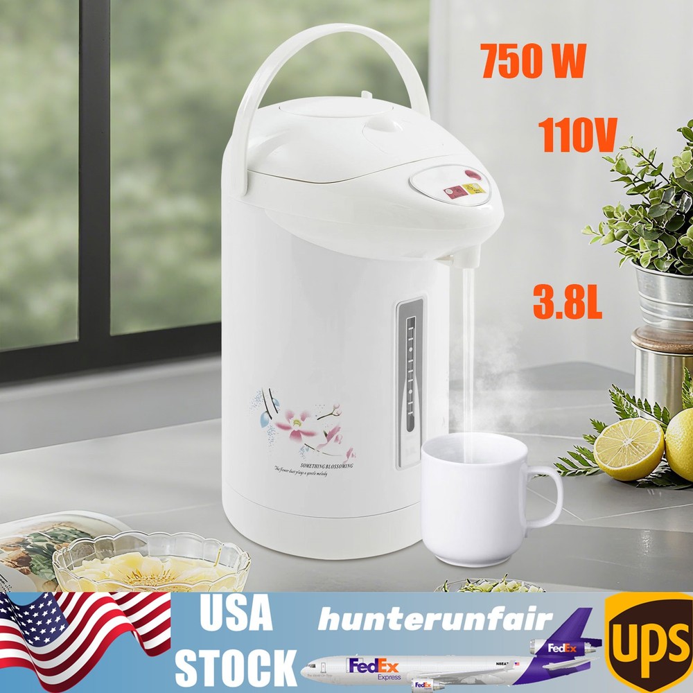 3.8L Electric Water Cooler Dispenser Tabletop Hot + Cold Office Drinking Machine