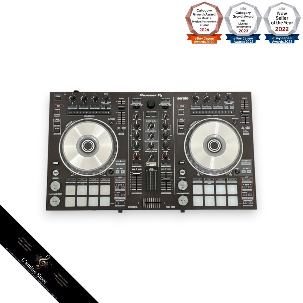 Pioneer DDJ-SR2 Serato Controller Performance DJ 2-Channel 2ch DDJSR2 Black Deck