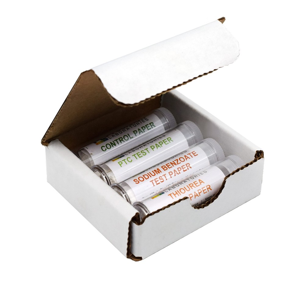 Super Taster Test Kit - PTC Strips with Biodegradable & Instructions - Lab Qu...