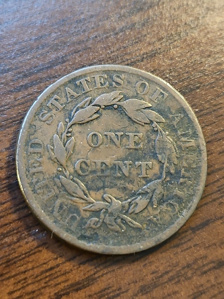 1837 Coronet Head Large Cent