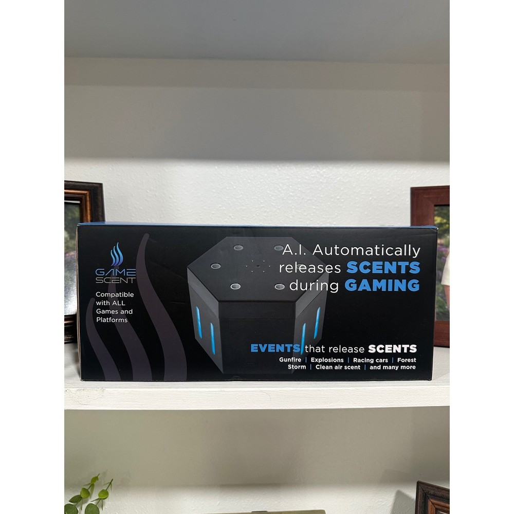 GameScent AI Gaming Scent Device Atomizer Compatible with ALL Games Platforms