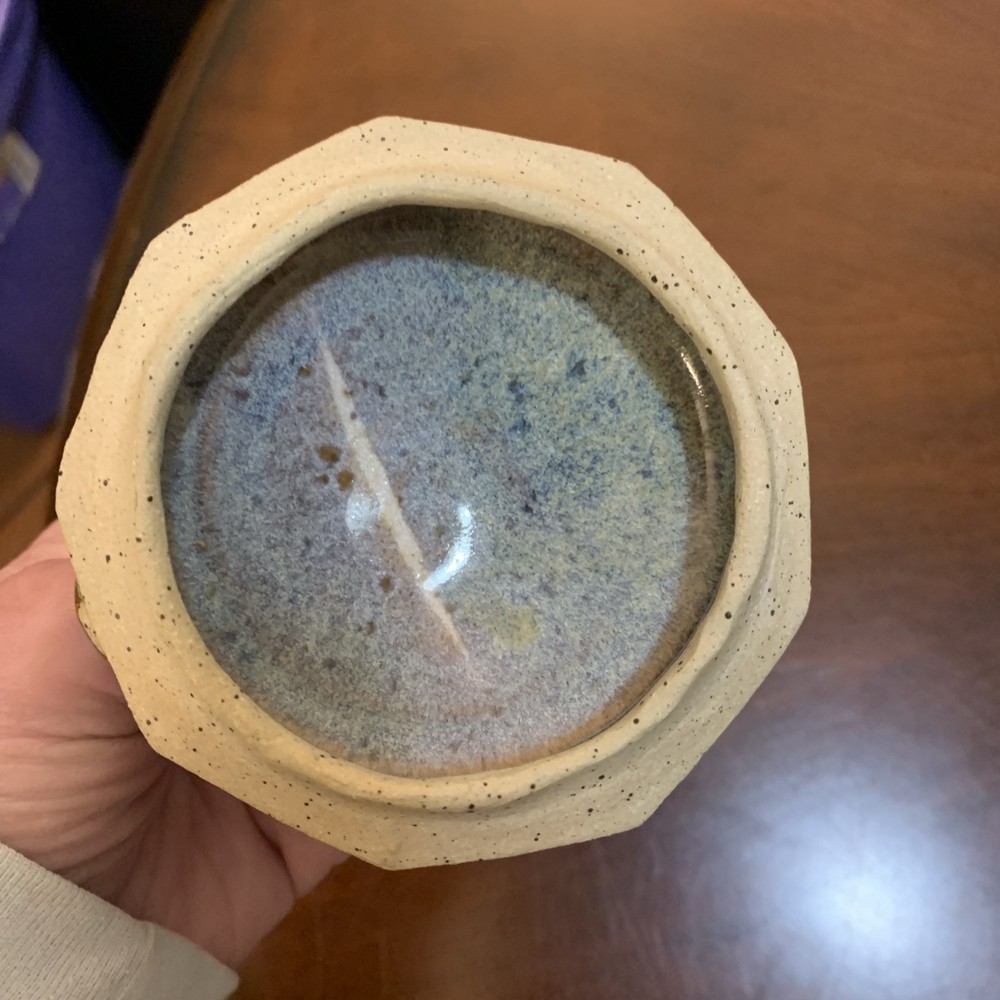small handmade pottery Container/candy Dish