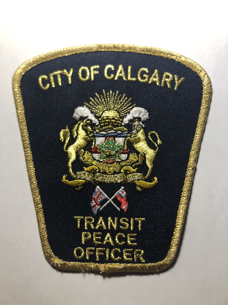 Calgary Transit Peace Officer Patch ~ Style 2 ~ Canada