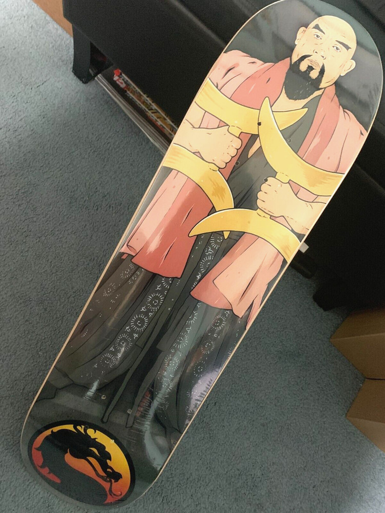 Mortal Kombat  skate deck Warrior  MK