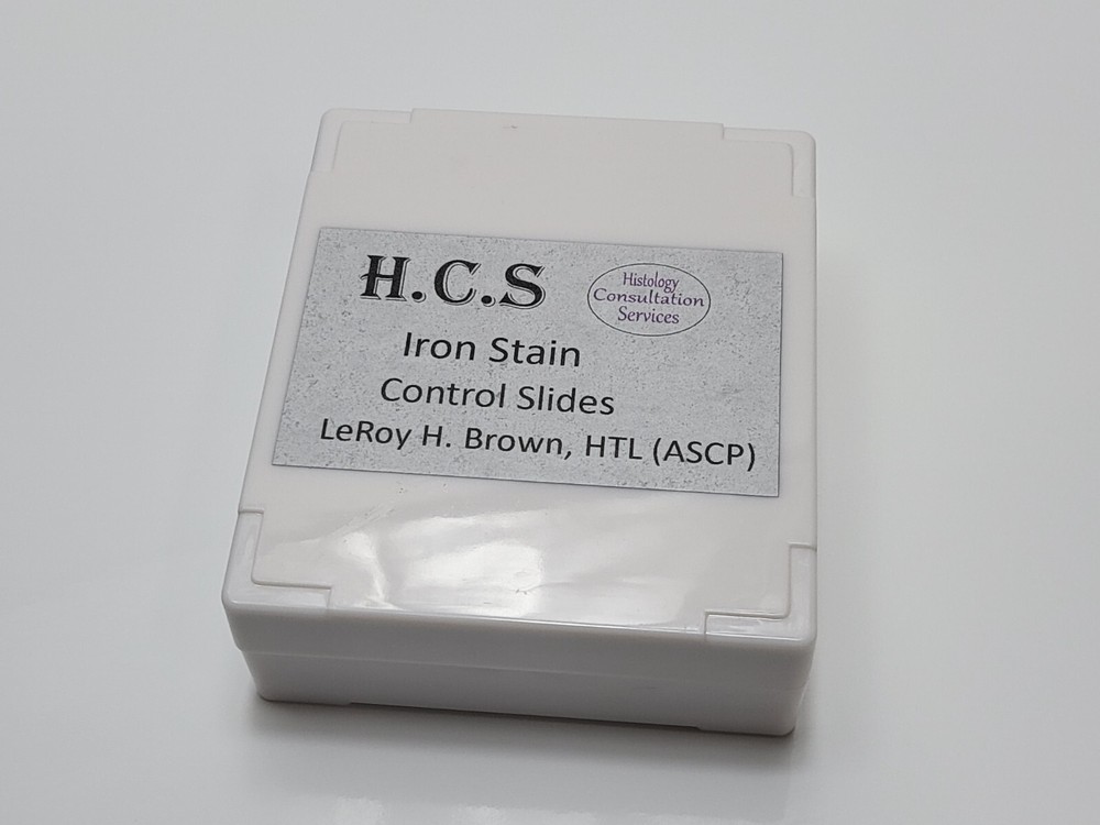 Special Stain slides - IRON Controls /Pk(10)+1