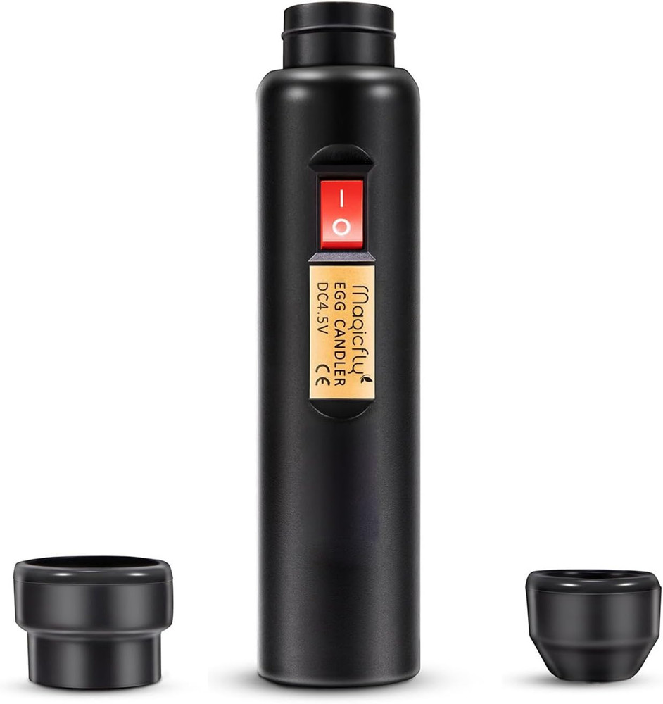 Magicfly Bright Cool LED Light Egg Candler Tester, Powered Only by Power Supply