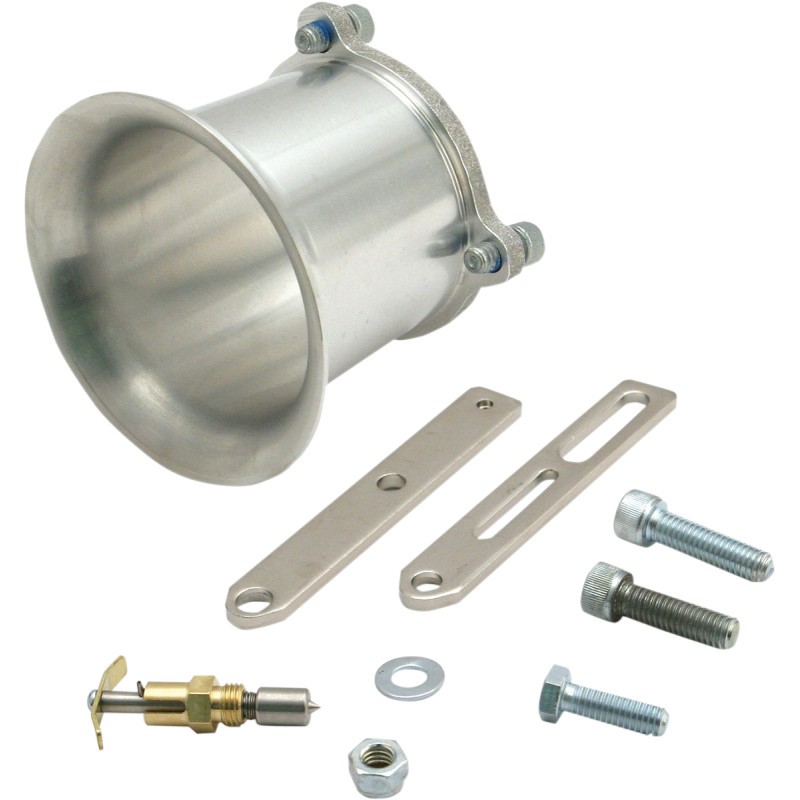 S&S CYCLE Air Horn Conversion Kit - Silver - 170484