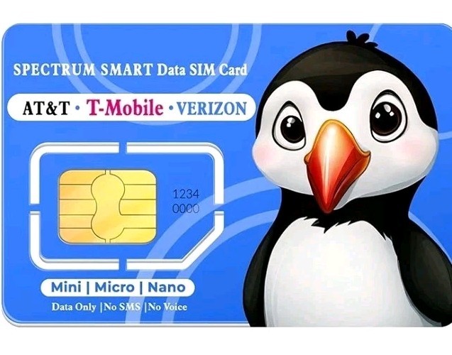 SPECTRUM Smart Data SIM Card Only