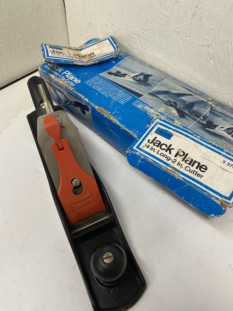 VTG SEARS JACK PLANE = 14 X 2" - IN BOX FROM STORAGE