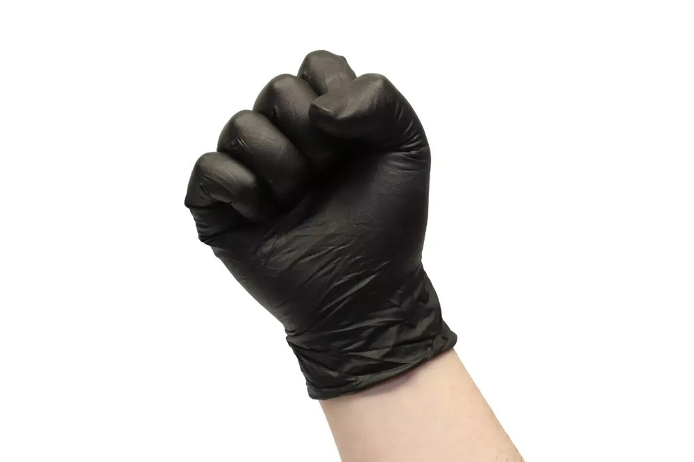 Grease Bully Nitrile Gloves - 6MIL - Black - 10 Boxes