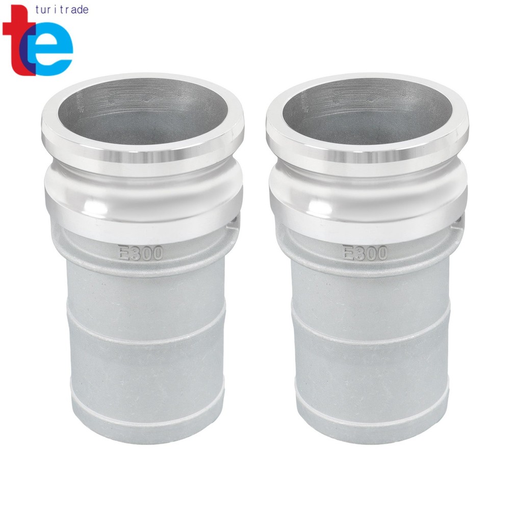 2 Pack Quick Release 3 Inch Type E Camlock Coupler Aluminum Durable