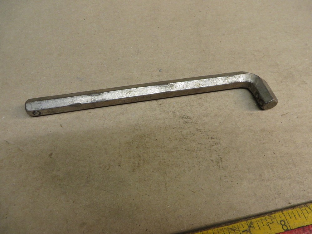 VINTAGE SOCKET 1/2" HEX DRIVE TOOL 8" x 1"
