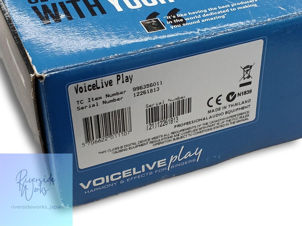 TC HELICON VOICELIVE PLAY Vocal Effect Processor JP