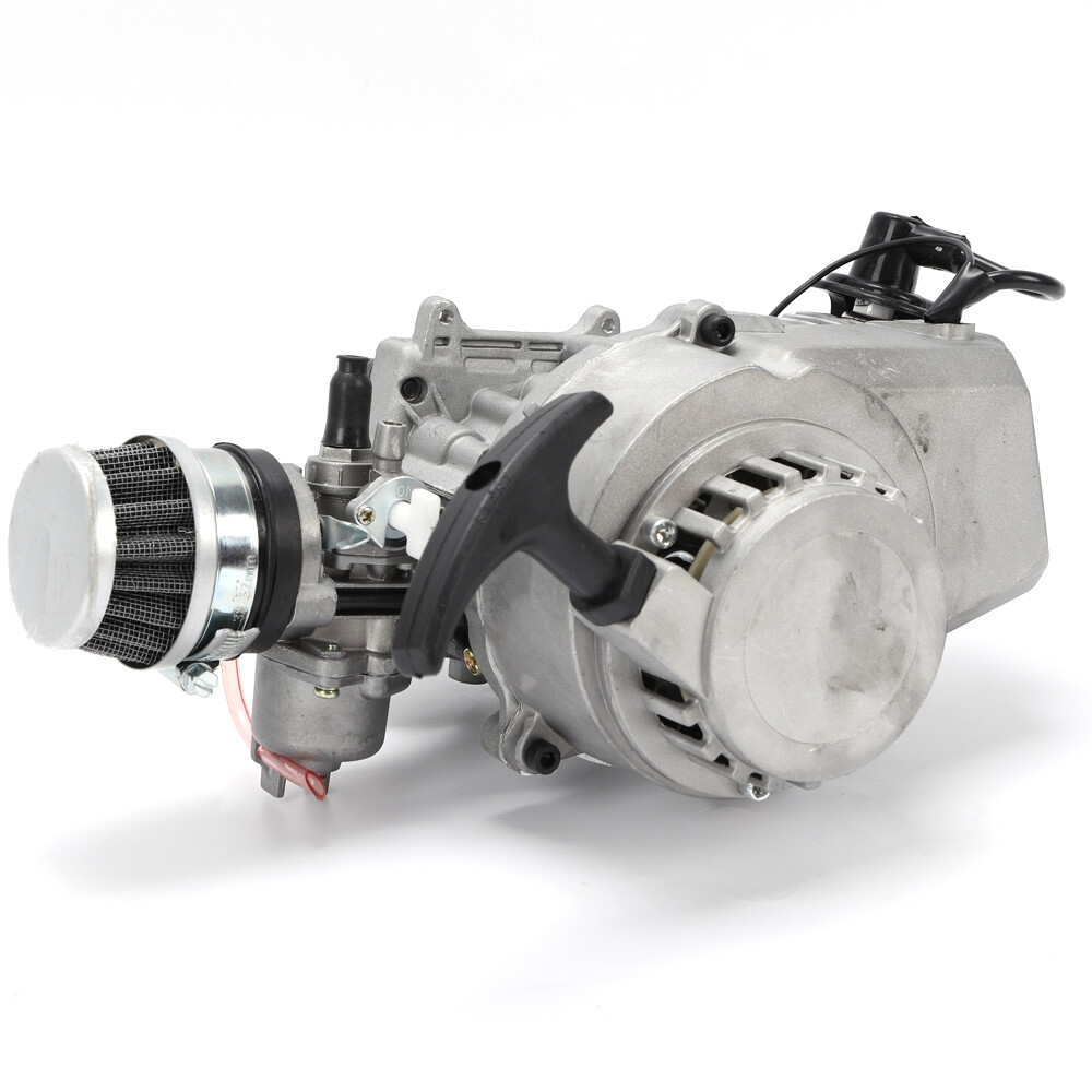 49cc 2 Stroke Engine Motor, Pull Start Mini Gas Engine Starter Motor 1.3HP for P