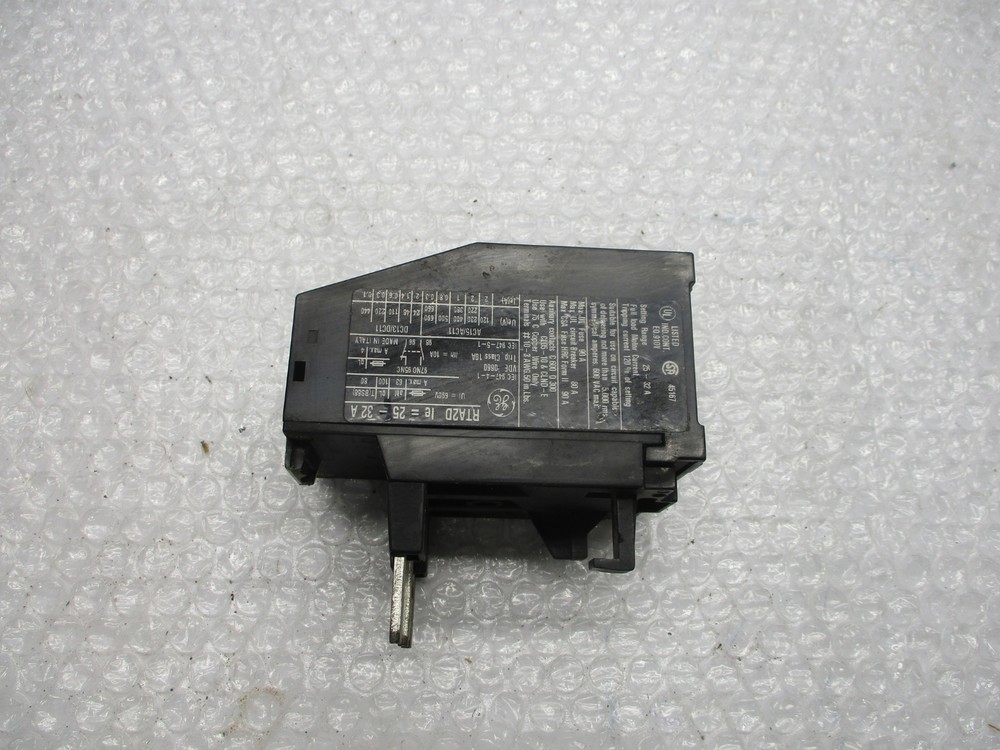 GENERAL ELECTRIC RTA2D RELAY NSNP