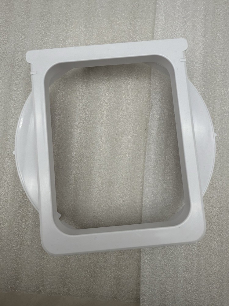 Exhaust Square Duct Interface for Portable Air Conditioner A/C Hose Connector