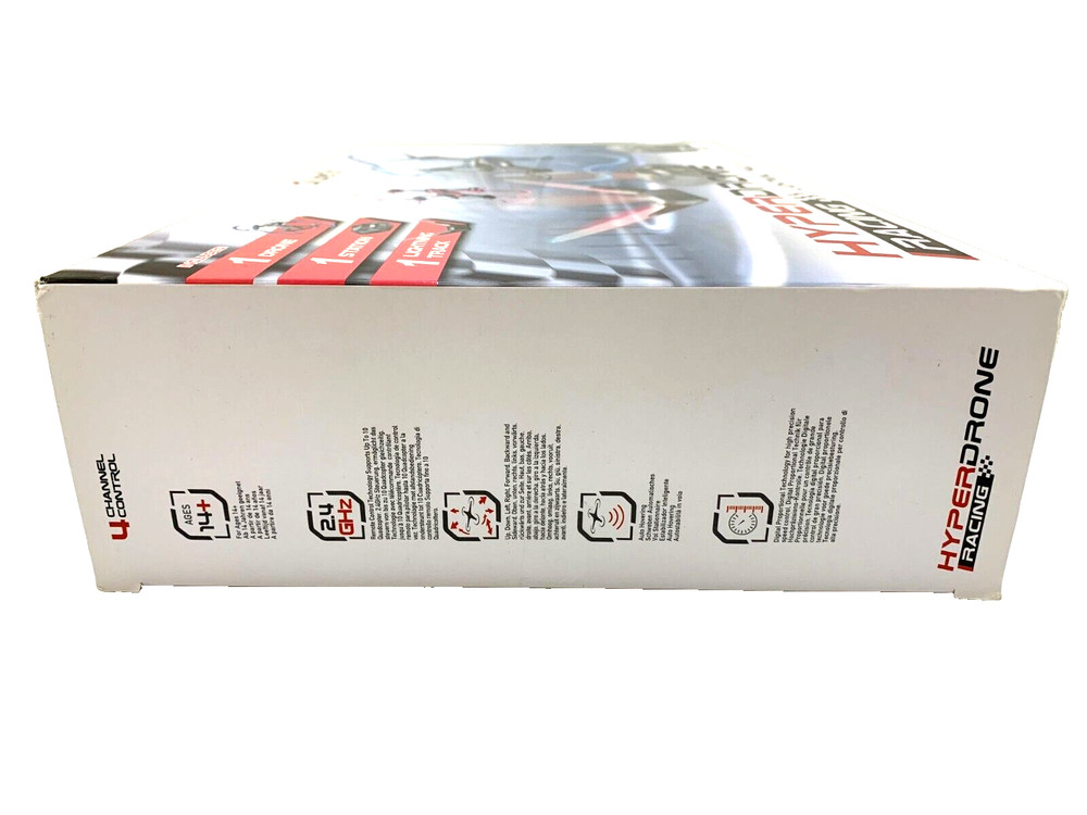 Silverlit Drone Kit Hyper Drone Racing Lightning Kit Remote Quadcopter LIKE NEW