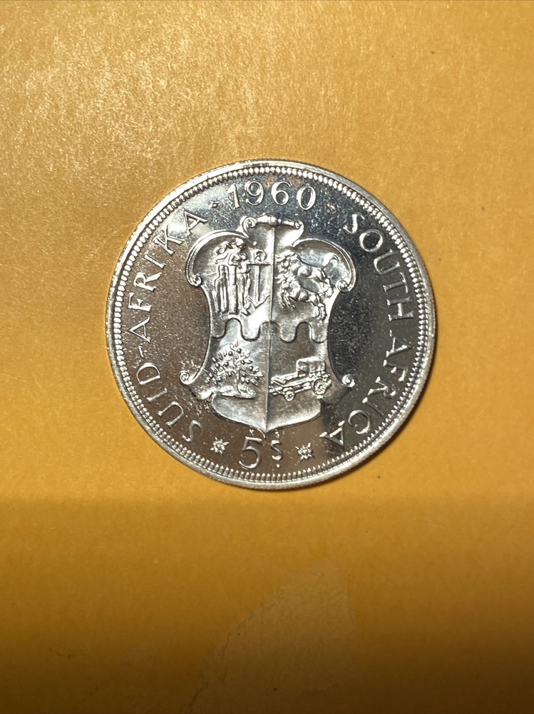 S. Africa 1960 5 Shilling Proof
