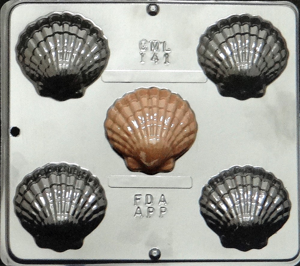 Shell Sea Shell Chocolate Candy Mold Candy Making 141 NEW