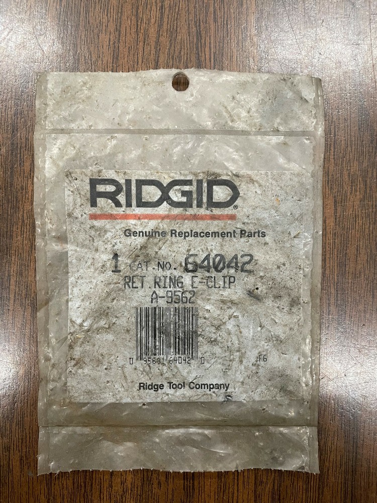 RIDGID 64042 - RET. RING E-CLIP - A-9562
