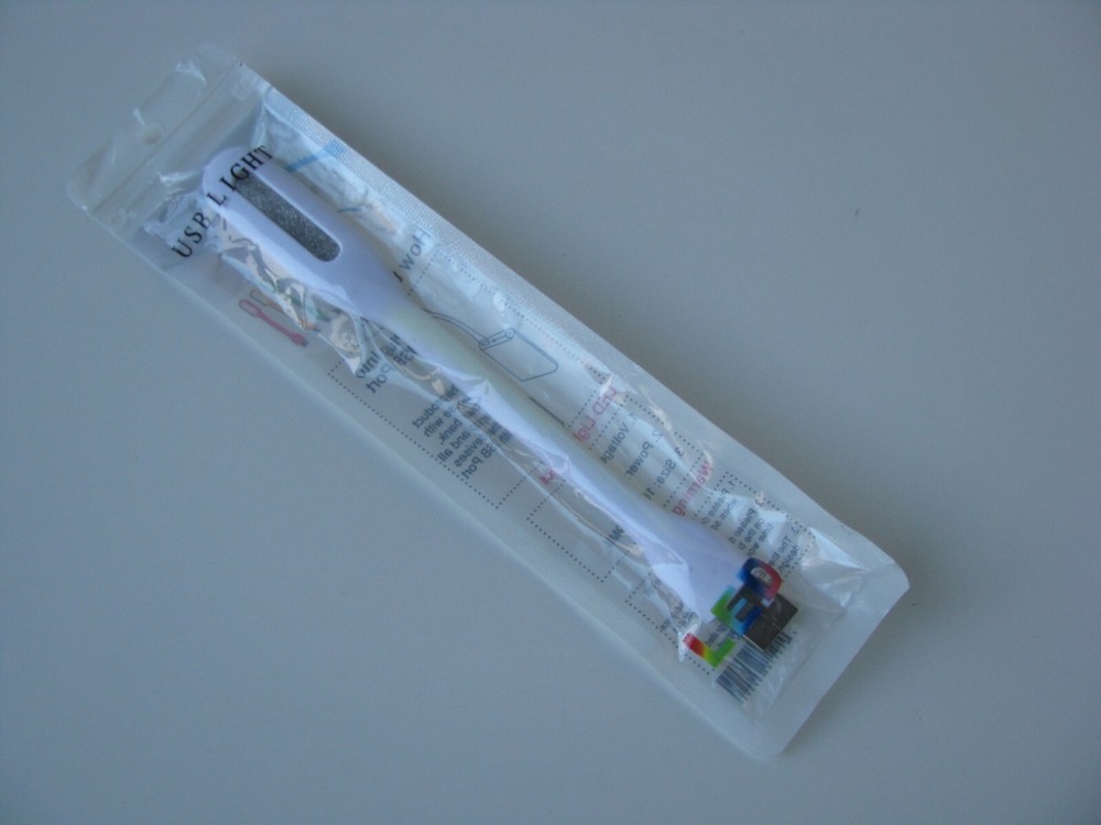 USB LED Light Plug PC Computer Port Flexible for Laptops Bendy Power Banks WHITE