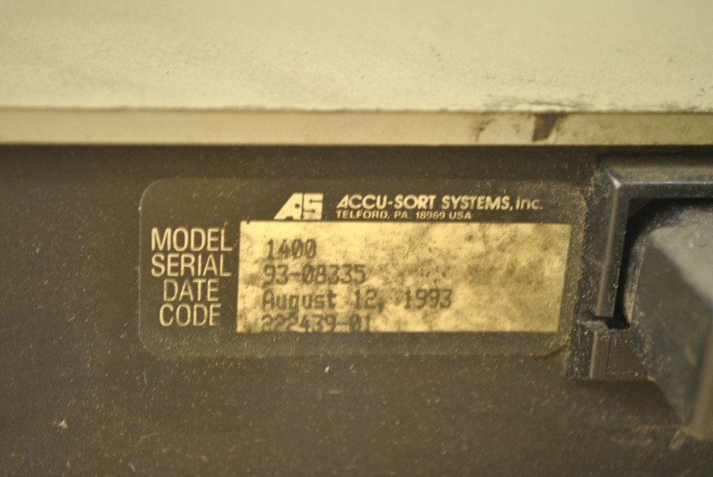 Accu-Sort Systems 1400 Scanner Terminal AS-1400