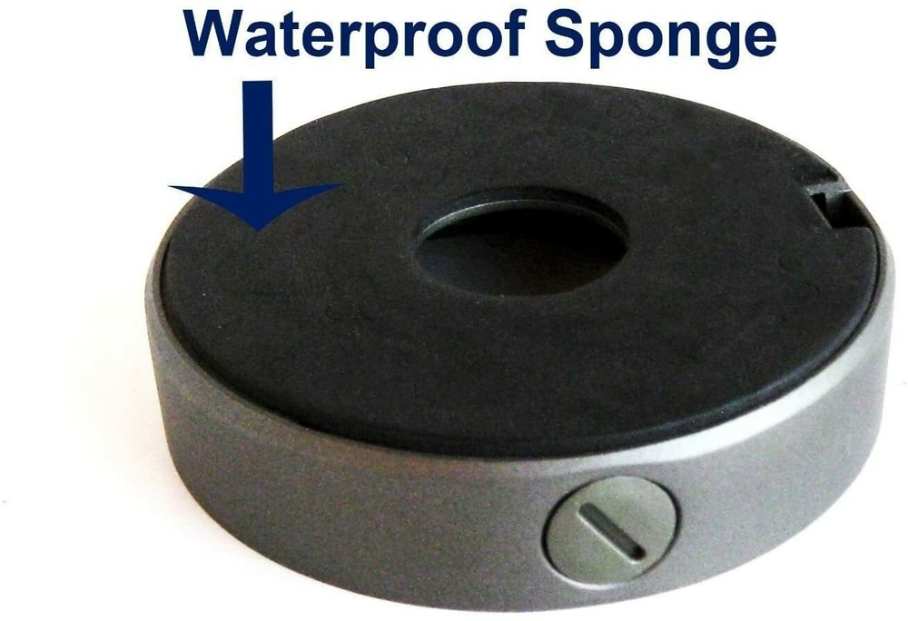 Universal Security Camera Mount Junction Box Gray Color