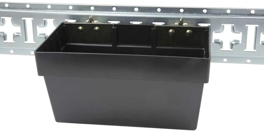 Heavy Duty E-Track Storage Bins - 4 Pack Organizer for Trucks & Trailers