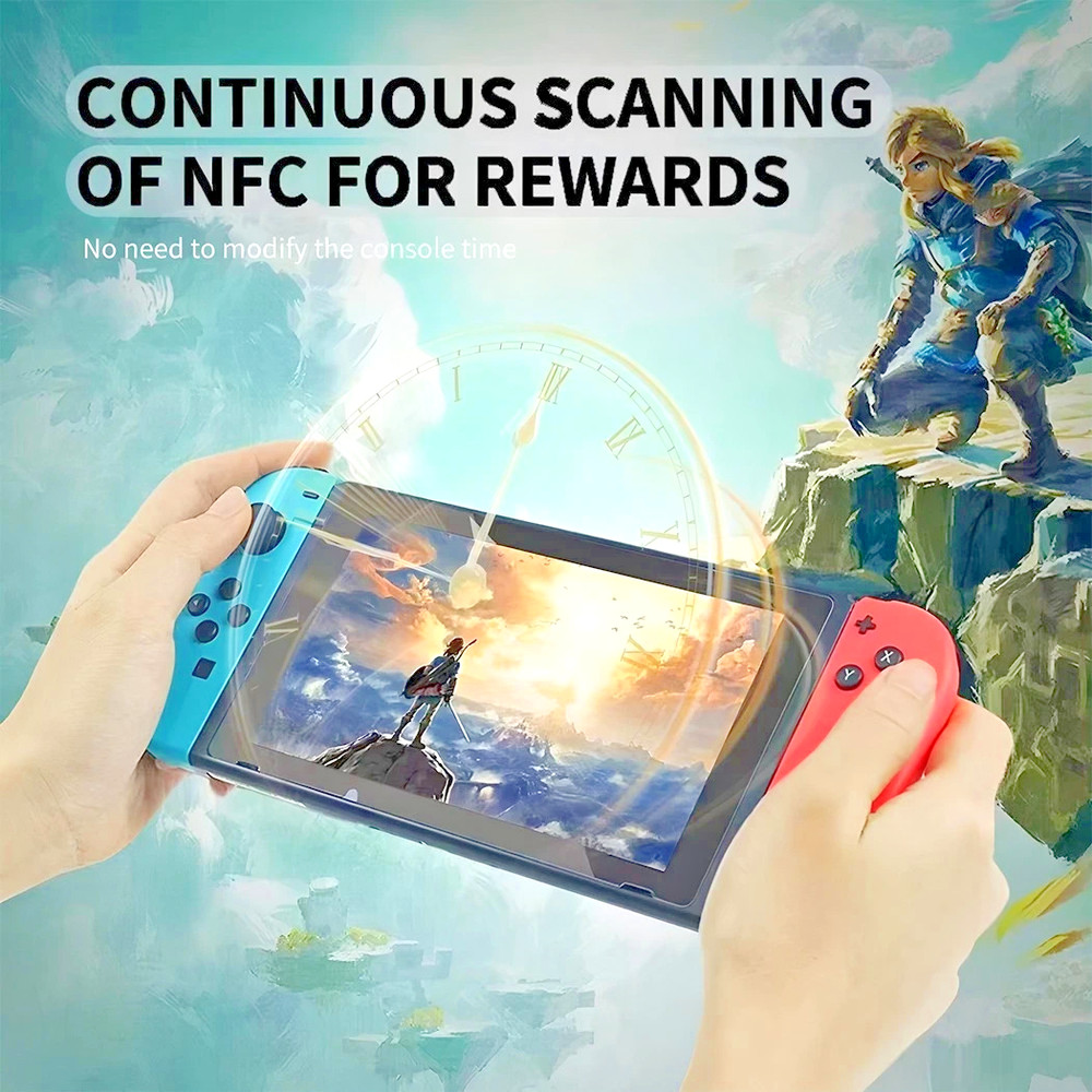 Amiibo NFC Tag Emulator Bluetooth-Compatible Emulator for Nintendo Switch 1 & 2