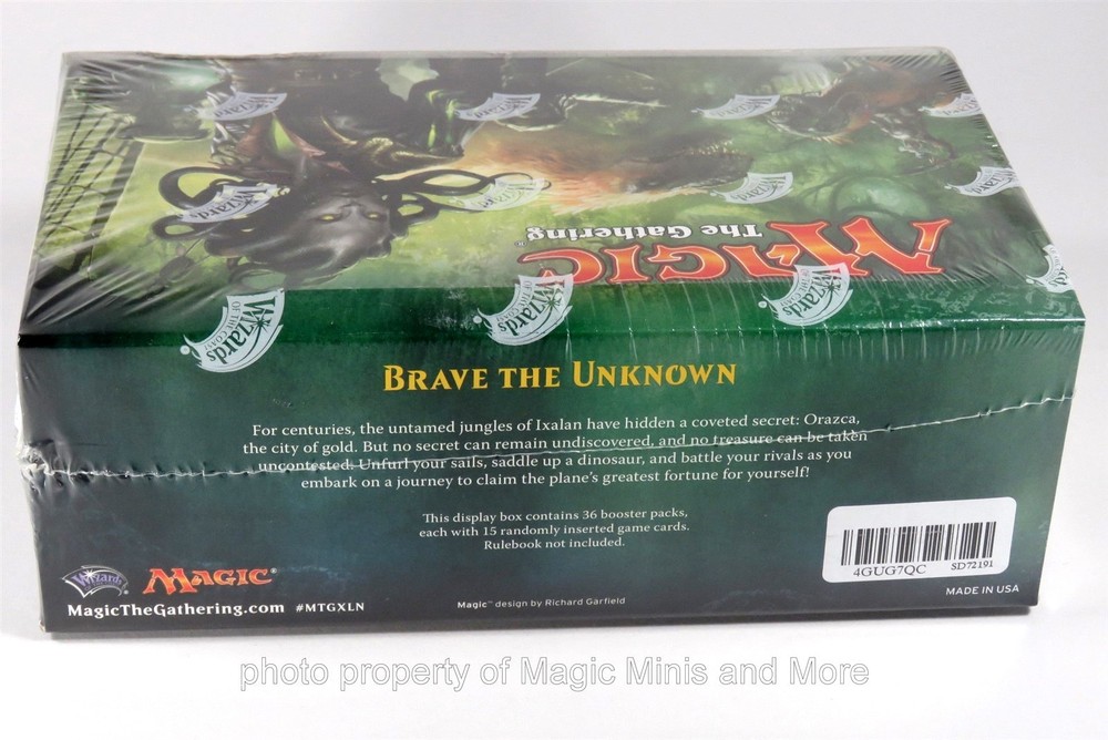 DRAFT Booster Box ~ IXALAN MtG 36 pack sealed Magic WotC