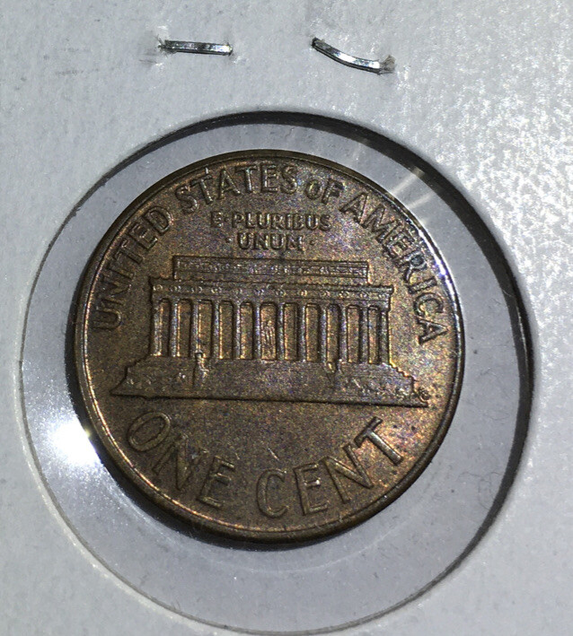 Lincoln 1c 1960-D/D. D over D ERROR KM 201