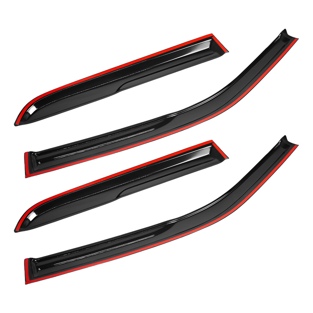 Genuine 2001-2012 Ford Escape Window Visors Rain Guards Wind Deflector