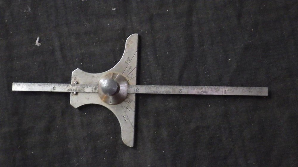 STARRETT 236 Combination Depth & Angle Gage w/ 610n Measuring Tool