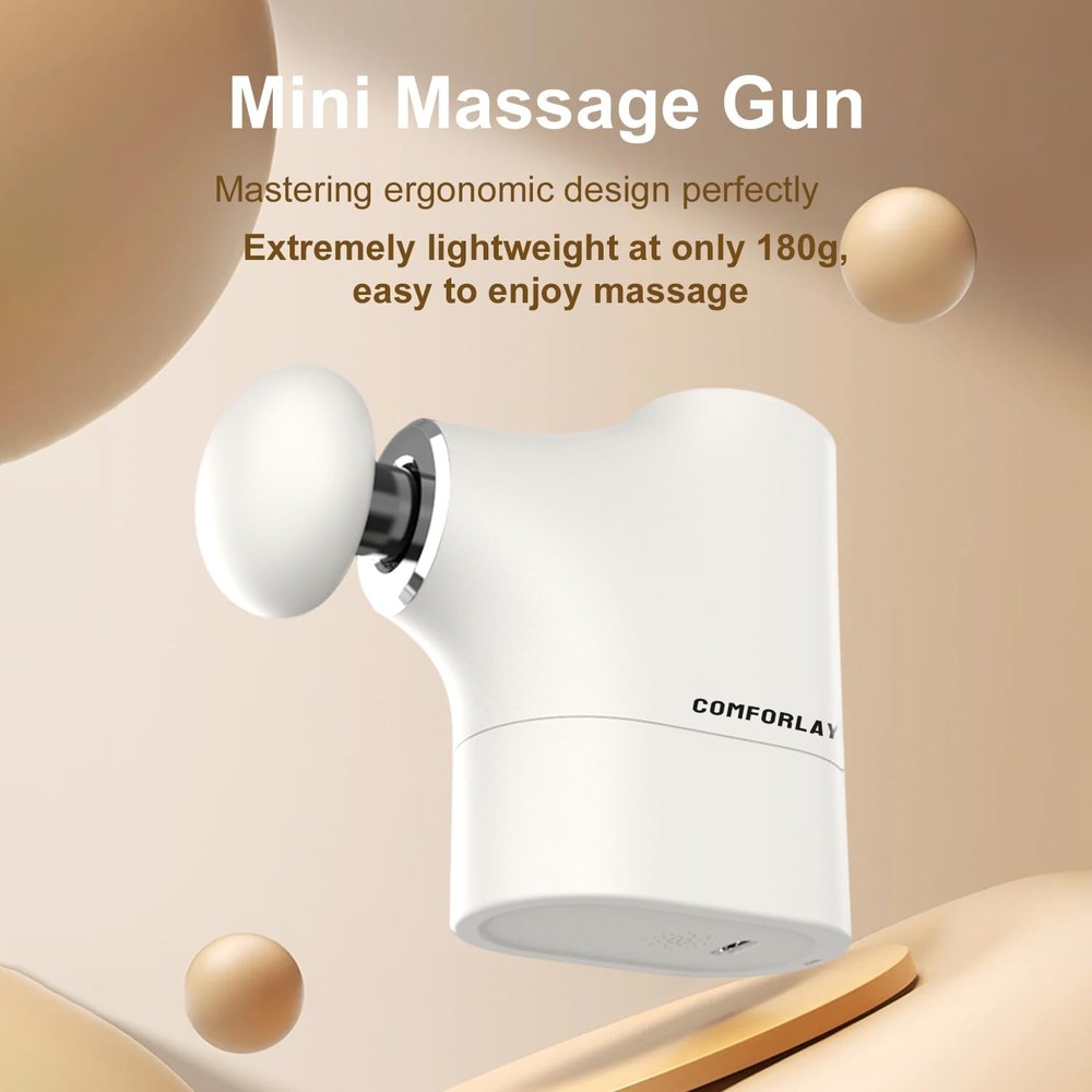 Comforlay Portable Percussion Massage Gun Deep Tissue Handheld