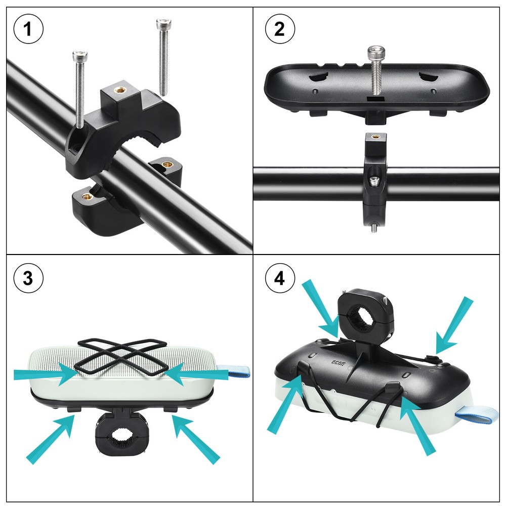 Audio Bracket For Bose SoundLink FLEX Generation 1/2 Bicycle Mounting Bracket