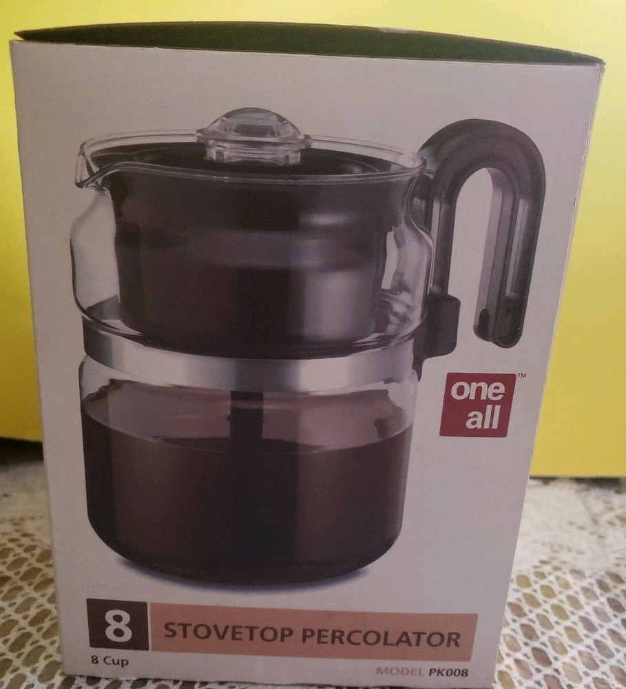 Medelco Cafe Brew Stovetop Coffee Percolator