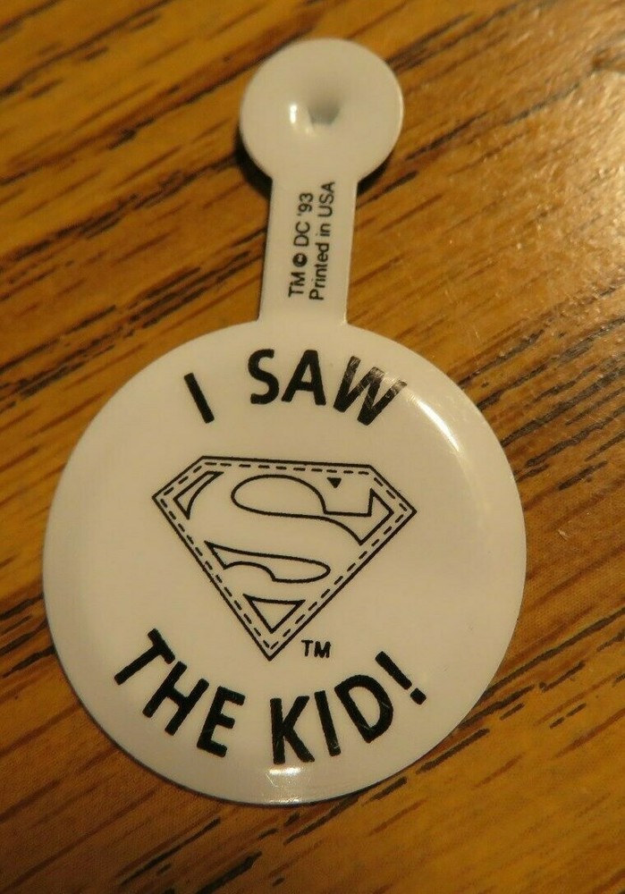 4-1993 Promo Pins DC Comics SUPERMAN
