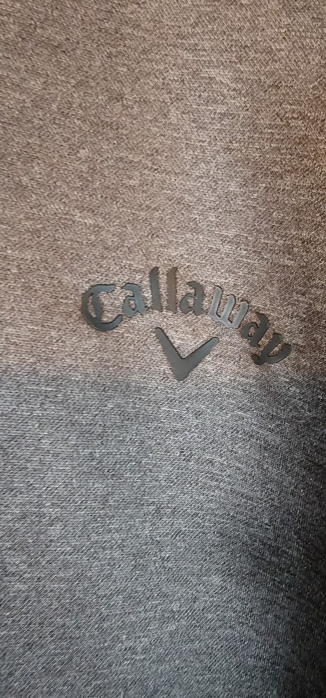 Callaway Jacket Men's 2xl Pullover 1/4 Zip Gray
