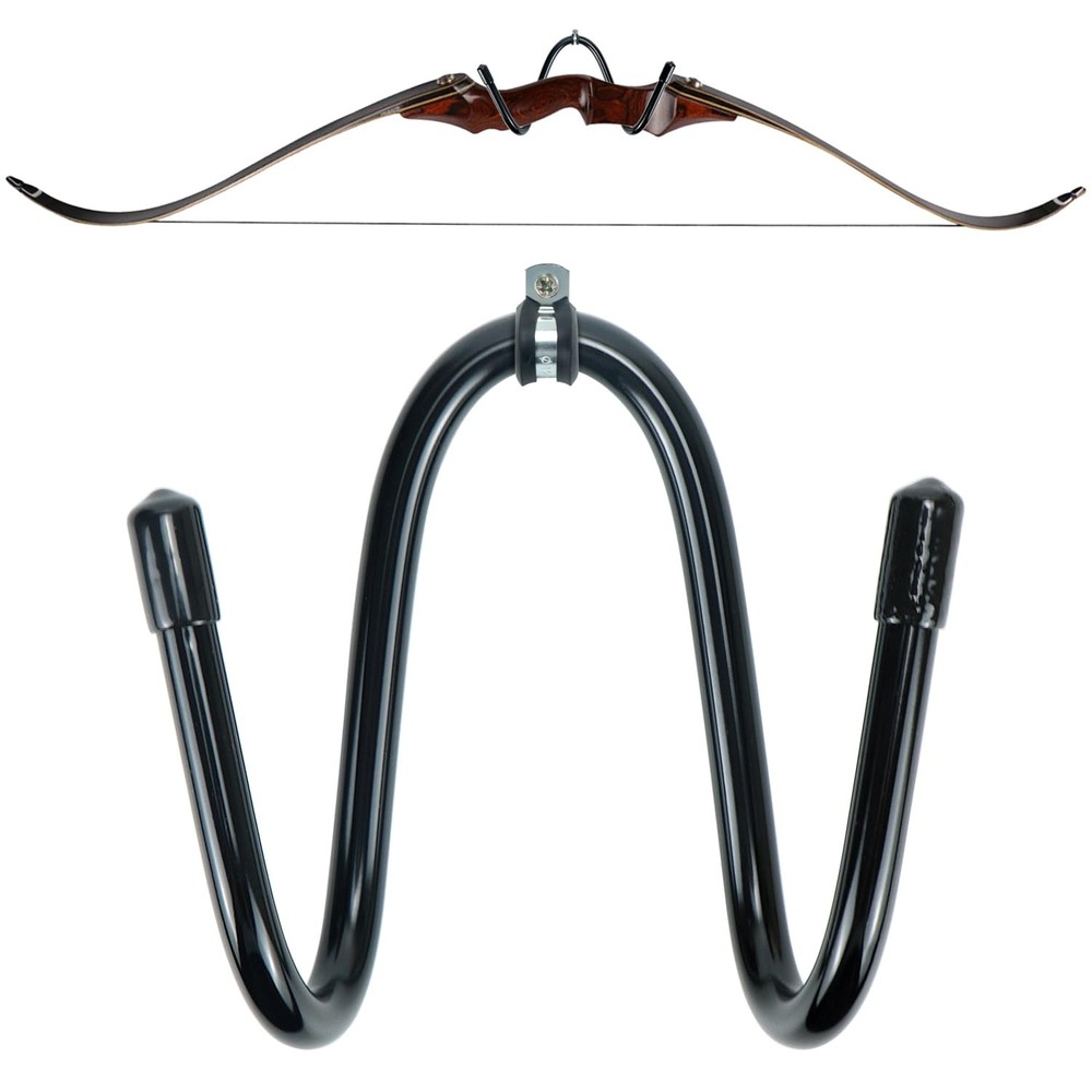 Bow Hanger Display Flexible Archery Rack Bow Wall Mount Holder Wall Hook Stan...