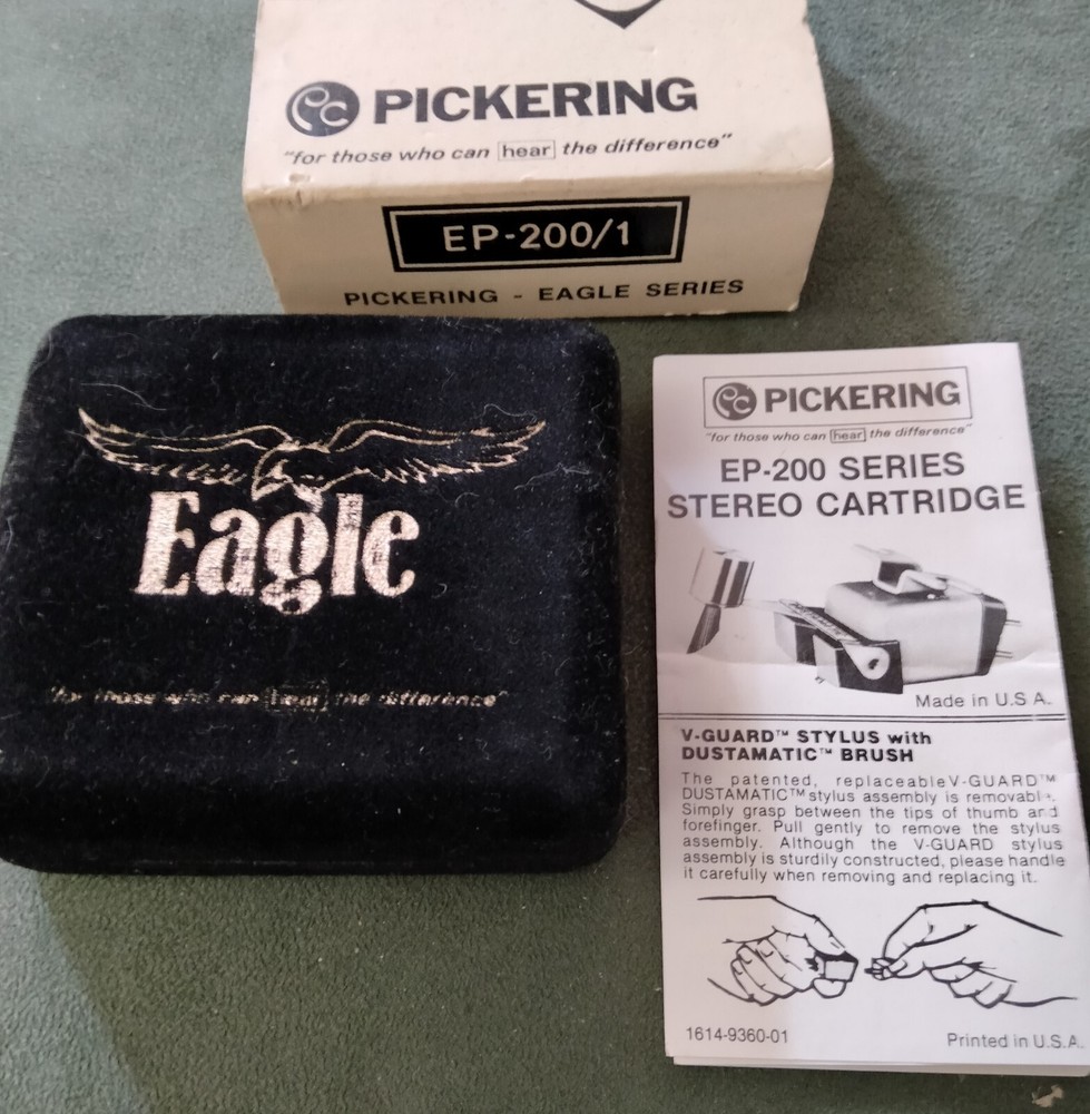 Pickering EP 200-1 Eagle Series Head with Two Original 80% Boxed Dots