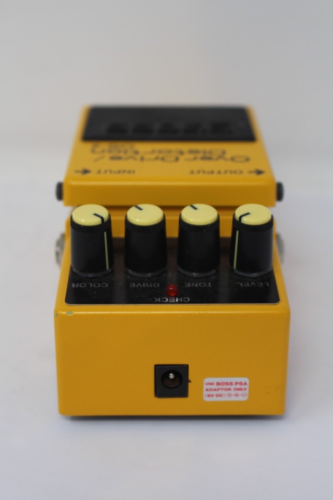 Boss OS-2 Overdrive/Distortion effects pedal Unit Only