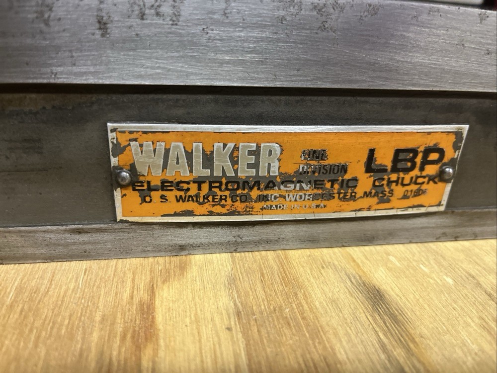 Walker LBP 12" x 6" Electromagnetic Surface Grinder Chuck With Smart Controller