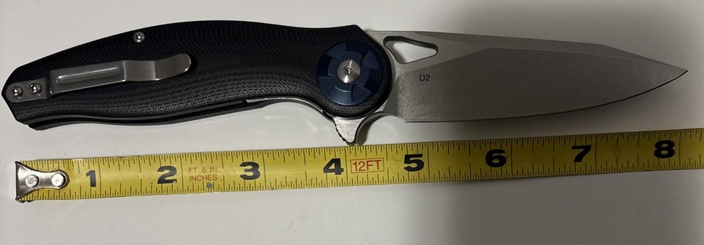 EAFENGROW EF 76 KNIFE FOLDING FLIPPER KNIFE D2