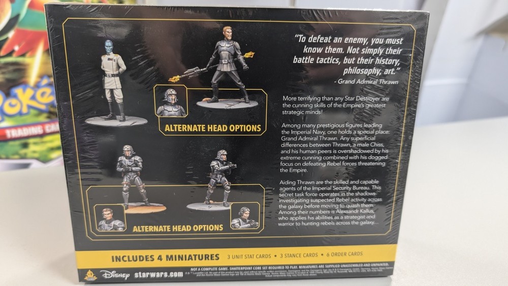 Star Wars Shatterpoint Not Accepting Surrenders Squad Pack Sealed Thrawn