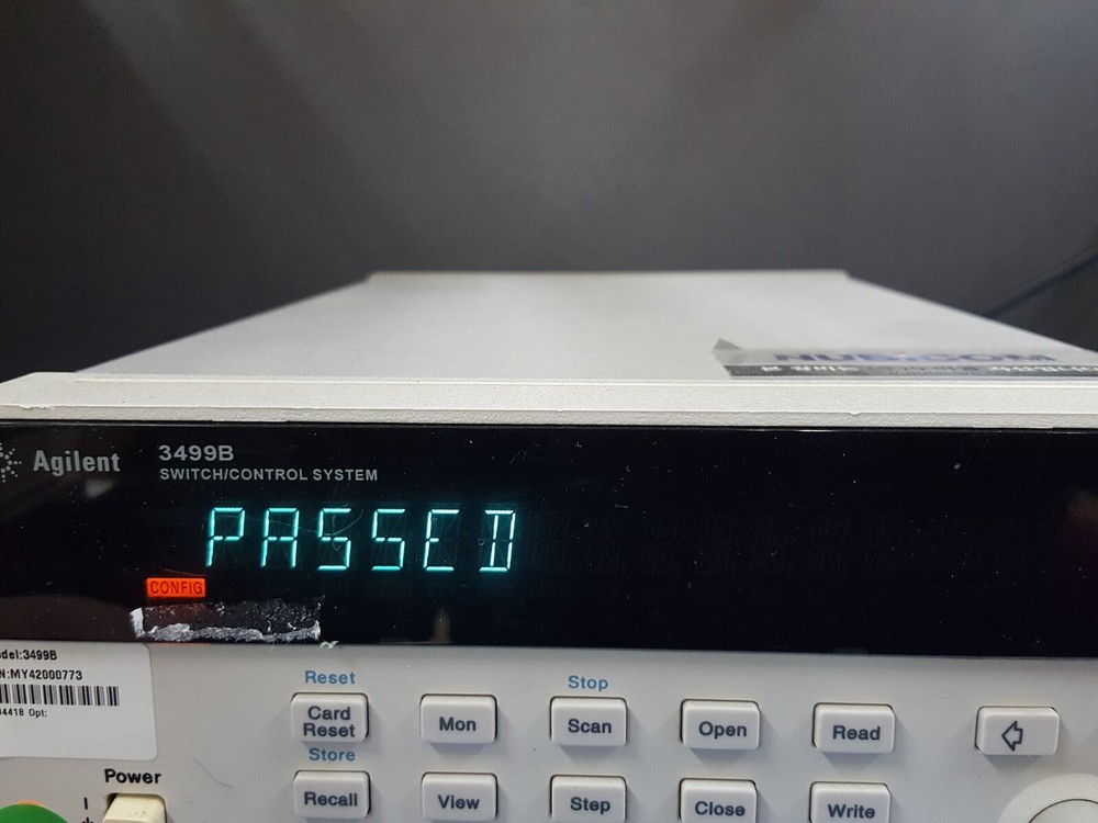 Agilent 3499B: Switch / Control System Main Frame (0773)