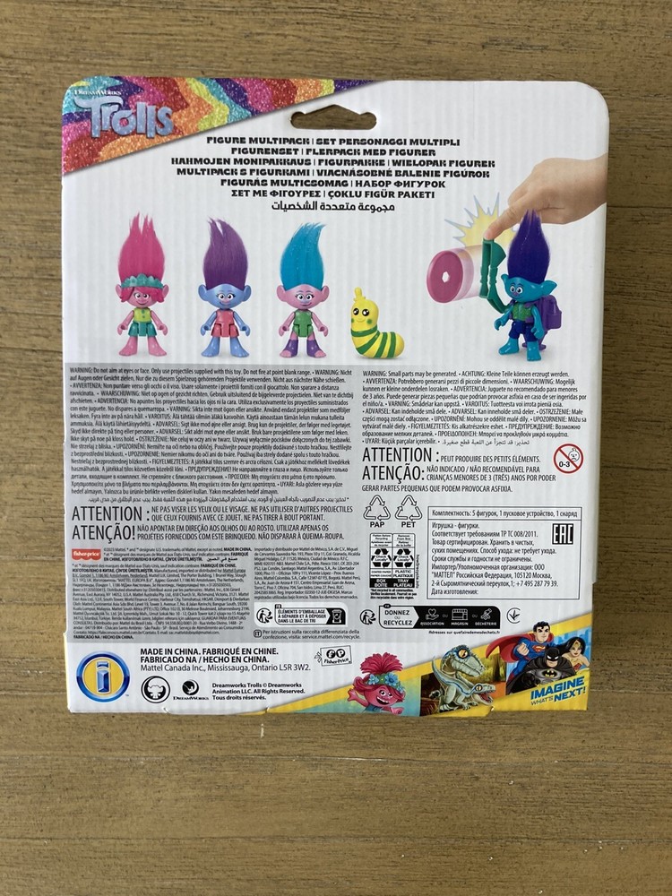 Imaginext DreamWorks Trolls Figure Multipack Playset - 7pc